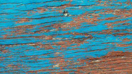 Wooden old green paint