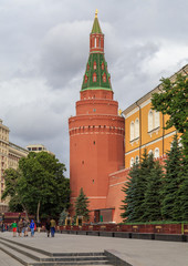 Corner Arsenal Tower of the Kremlin, Moscow