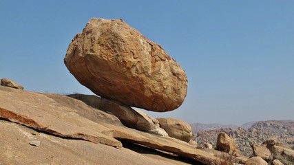 About to fall