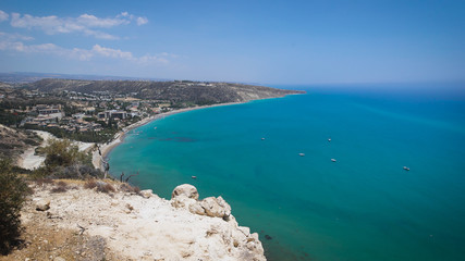 View from top of a hill, Cyprus