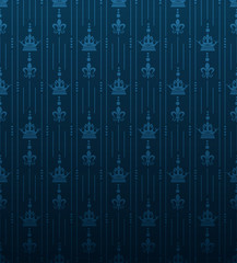 retro, pattern background, vector art, dark blue