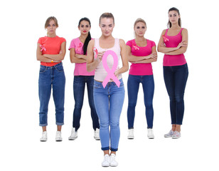 Obraz premium breast cancer awareness health concept.