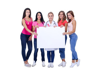 breast cancer awareness health concept.