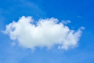 blue sky with cloud