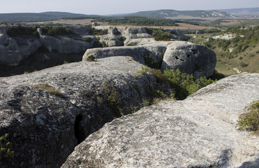 Historical landscape of the Crimean mountains
