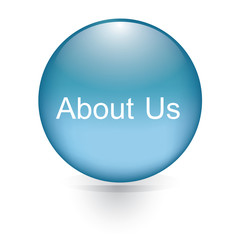 About us blue button