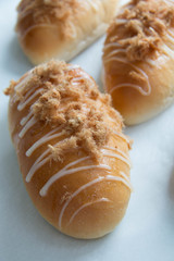 Bread with dried shredded pork