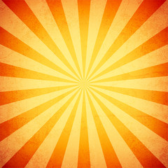 Sun rays, Old paper with stains - Vector 