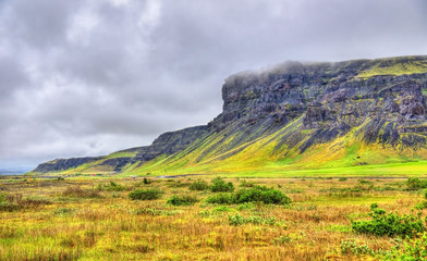Mountains in South Iceland
