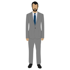 Obraz premium Business man vector