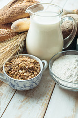 milk and bakery products