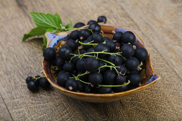 Black currants heap