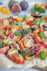 Tomaten Pizza 