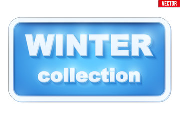 Winter Collection inscription