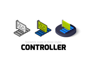 Controller icon in different style
