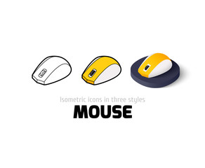 Mouse icon in different style
