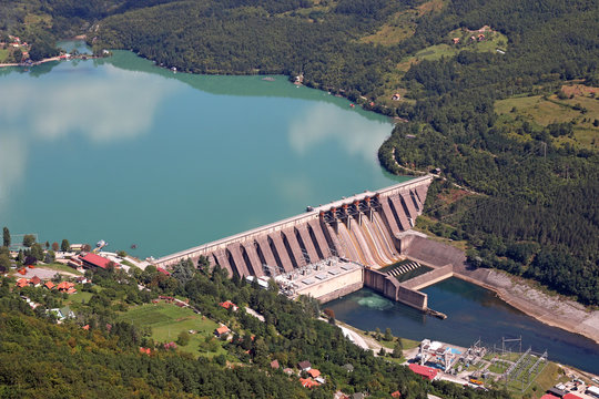 hydropower plants on Drina river