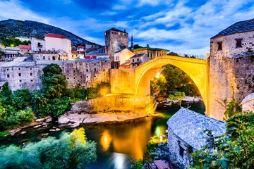 Cercles muraux Stari Most Mostar, Bosnia and Herzegovina