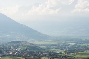 Fototapeta na wymiar Mountains of South Tyrol