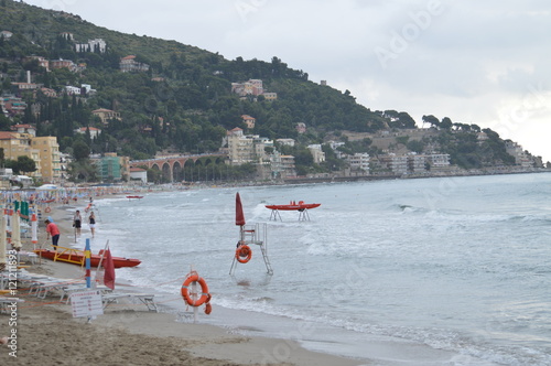 Spiaggia Di Alassio Stock Photo And Royalty Free Images On