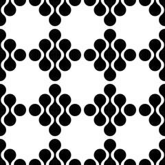 Seamless Curved Shape Pattern