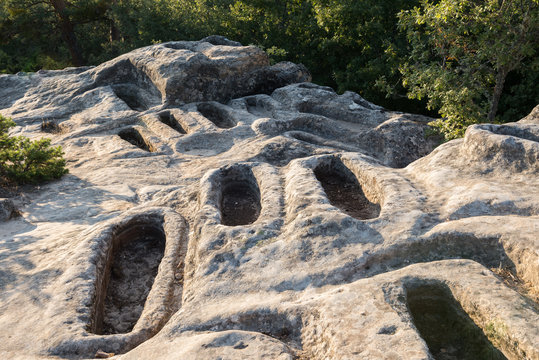 Necr&oacute;polis de Cuyacabras, Quintanar de la Sierra, Burgos (Espa&ntilde;a)