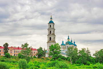 Fototapeta na wymiar cathedral in yelabuga