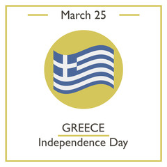 Greece Independence Day, March 25