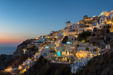 Sunset at Oia , Santorini

