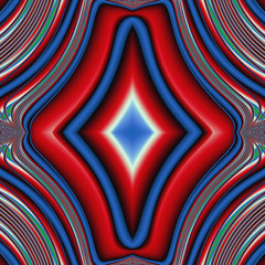 Abstract image, colorful graphics and tapestries It can be used as a pattern for the fabric  