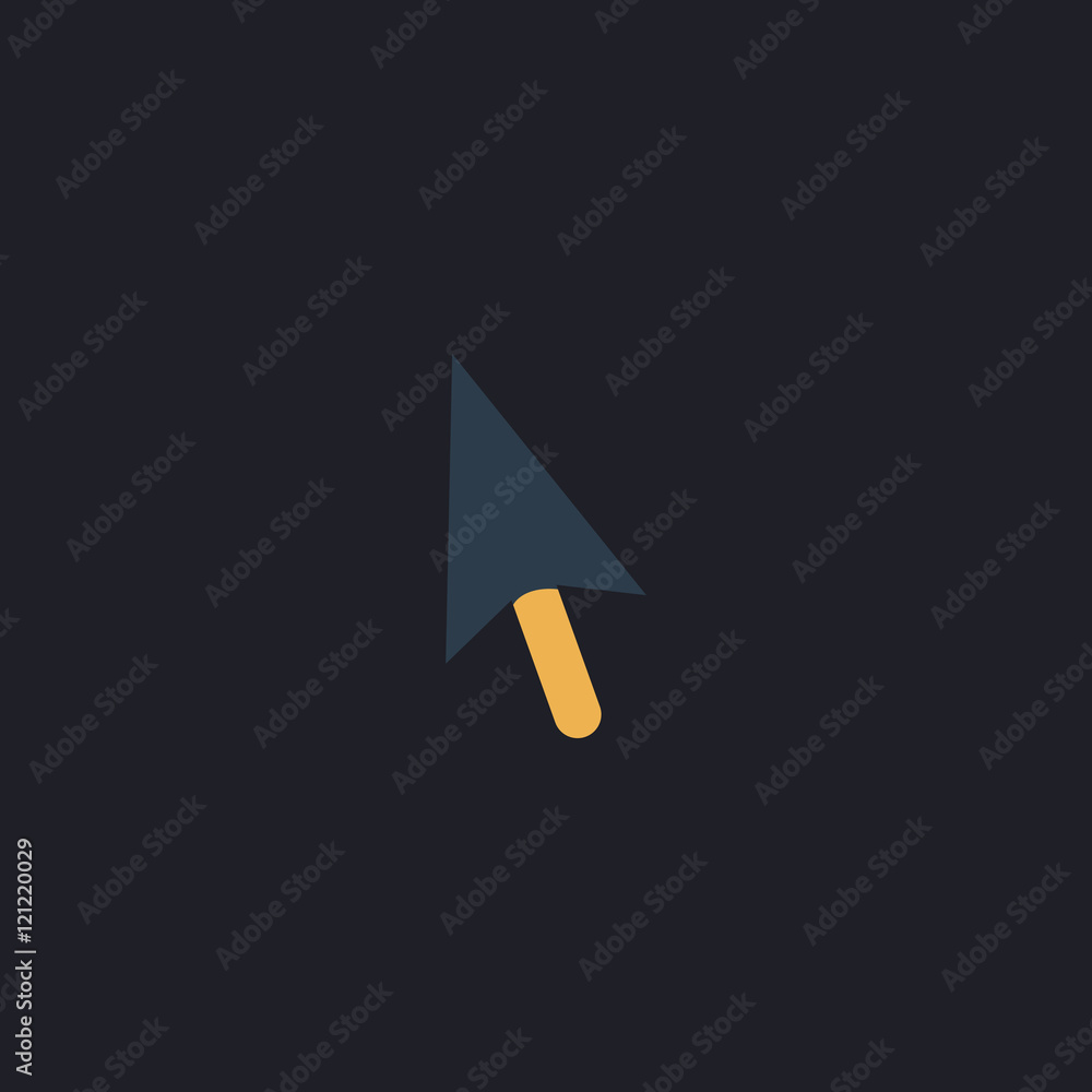 Aufkleber cursor computer symbol