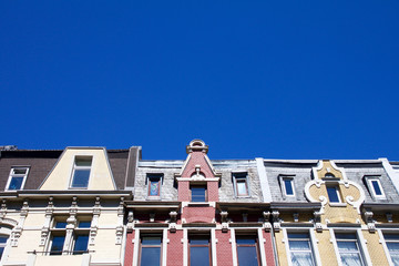 Historic Renaissance Revival architecture in the Frankenberger Quarter, Aachen, Germany with a...