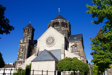 Church of the Sacred Heart in the Frankenberger Quarter in Aachen, Germany