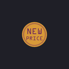 New Price computer symbol