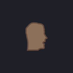 head computer symbol