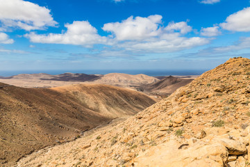 Fototapeta na wymiar Barranco De Las Penitas - Fuerteventura, Spain
