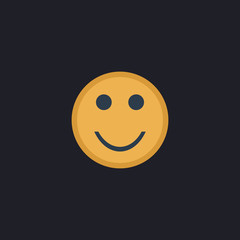 Happy face computer symbol