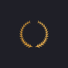 laureate wreath computer symbol