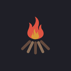 Bonfire computer symbol