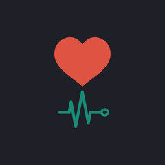 cardiogram computer symbol