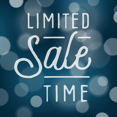 Vintage background with slogan for Christmas