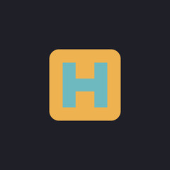 Helipad computer symbol