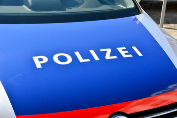 Obraz premium Polizei Streifenwagen