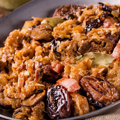 Old Polish traditional bigos