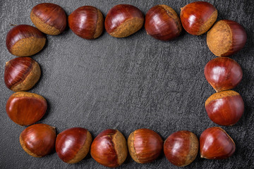 旬の栗　 Delicious chestnut