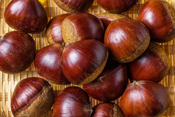 旬の栗　 Delicious chestnut