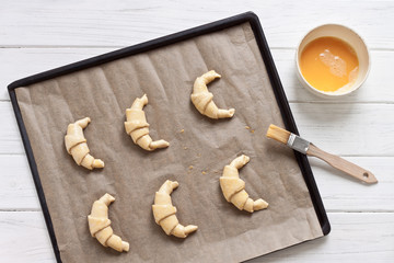 Croissant Teiglinge