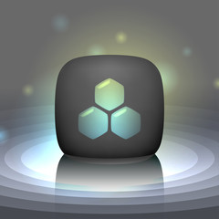 Honeycomb Icon logo