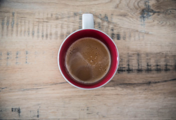 une bonne tasse de café