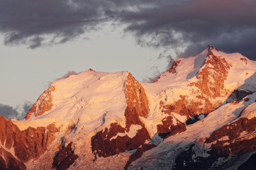 Obrazy na Szkle  Mont Blanc